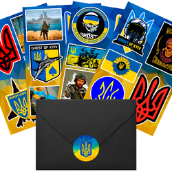 Подарунковий набір стікерпаків gsp-025 Ukraine