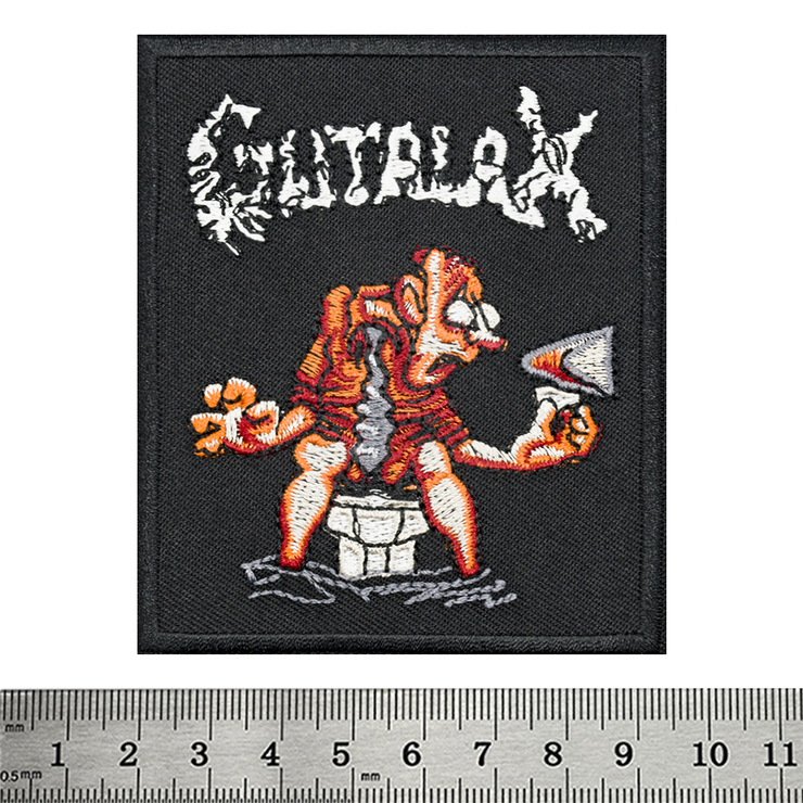 Нашивка термо Gutalax "Last Paper" (stp-009) Нашивка термо Gutalax "Last Paper" (stp-009)