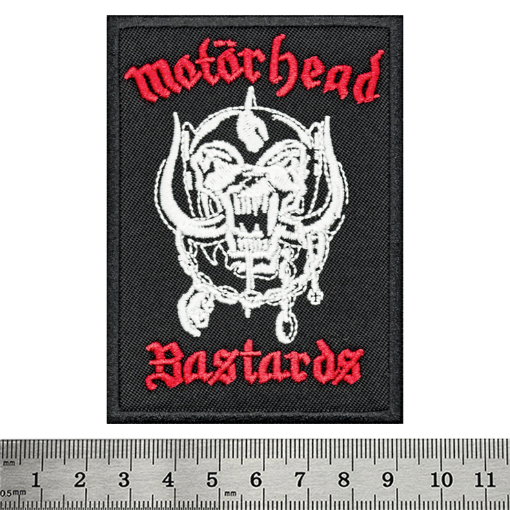 Нашивка термо Motorhead "Bastards" (stp-011) Нашивка термо Motorhead "Bastards" (stp-011)