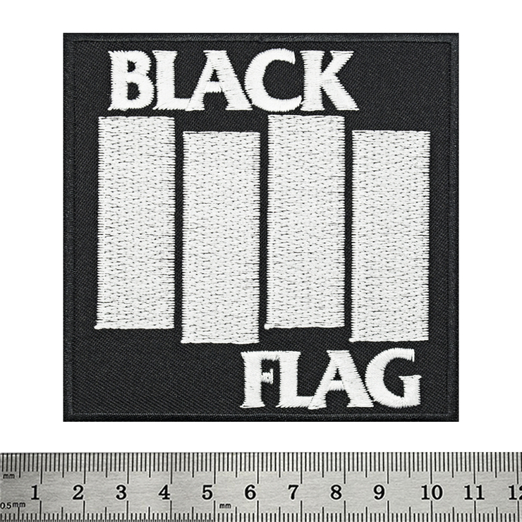 Нашивка термо Black Flag (logo) (stp-019) Нашивка термо Black Flag (logo) (stp-019)