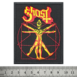 Нашивка термо Ghost ''The Vitruvian Ghost'' (stp-021) Нашивка термо Ghost ''The Vitruvian Ghost'' (stp-021)
