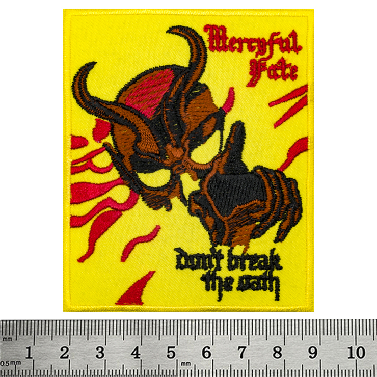 Нашивка термо Mercyful Fate "Don't Break The Oath" (stp-023) Нашивка термо Mercyful Fate "Don't Break The Oath" (stp-023)
