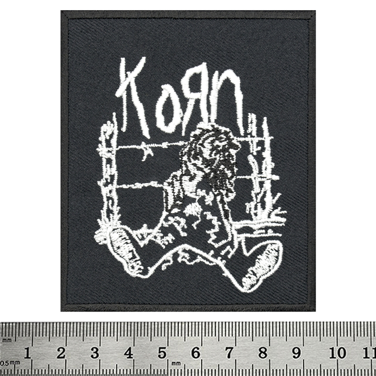 Нашивка термо Korn "Christmas Song" (stp-026) Нашивка термо Korn "Christmas Song" (stp-026)