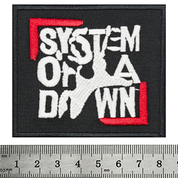 Нашивка термо (stp-033) System Of A Down (logo) Нашивка термо (stp-033) System Of A Down (logo)