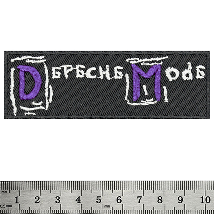 Нашивка термо Depeche Mode (logo) (stp-035) Нашивка термо Depeche Mode (logo) (stp-035)