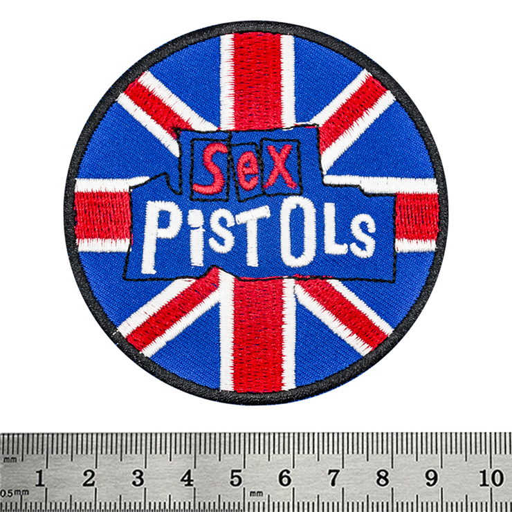Нашивка термо Sex Pistols (logo on the British flag) (stp-037) Нашивка термо Sex Pistols (logo on the British flag) (stp-037)