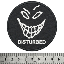 Нашивка термо (stp-042) Disturbed (logo)