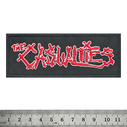 Нашивка термо The Casualties (logo) (stp-046) Нашивка термо The Casualties (logo) (stp-046)