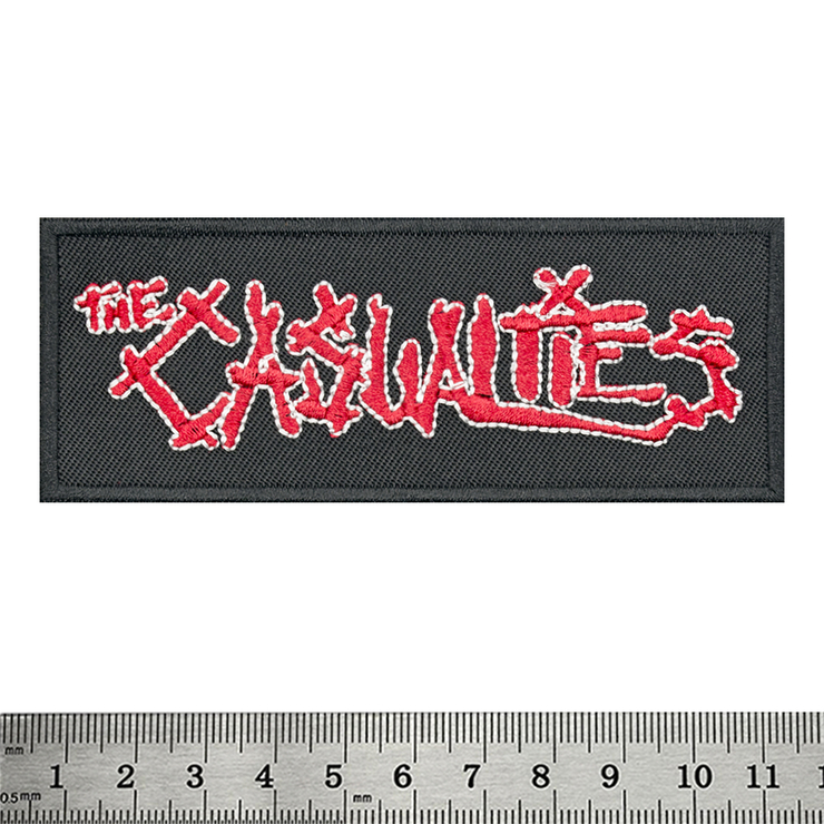 Нашивка термо The Casualties (logo) (stp-046) Нашивка термо The Casualties (logo) (stp-046)