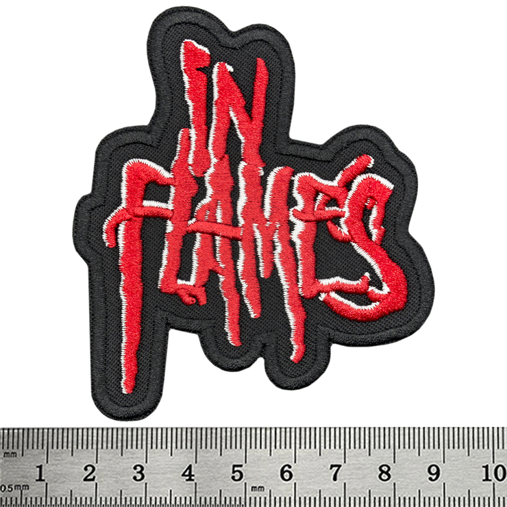 Нашивка термо In Flames (logo) (stp-050) Нашивка термо In Flames (logo) (stp-050)