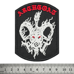 Нашивка термо Archgoat (Goat Gasmask) (stp-056)