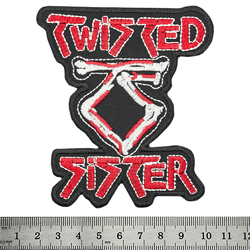 Нашивка термо Twisted Sister (logo) (stp-057)