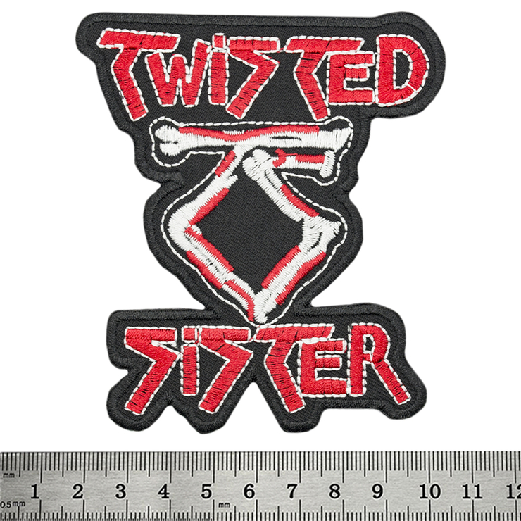 Нашивка термо Twisted Sister (logo) (stp-057)