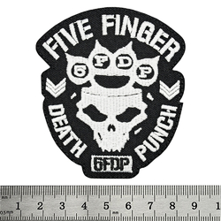Нашивка термо Five Finger Death Punch (stp-059) Нашивка термо Five Finger Death Punch (stp-059)