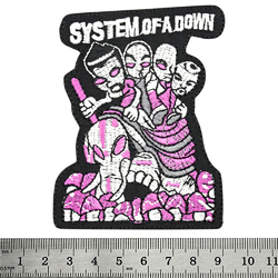 Нашивка термо (stp-060) System Of A Down (art of band) Нашивка термо (stp-060) System Of A Down (art of band)