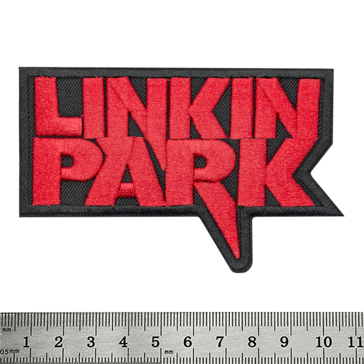 Нашивка термо Linkin Park (red logo) (stp-075)