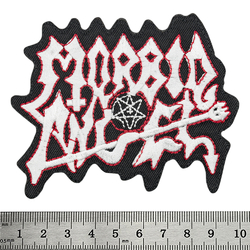Нашивка термо (stp-077) Morbid Angel (white logo) Нашивка термо (stp-077) Morbid Angel (white logo)