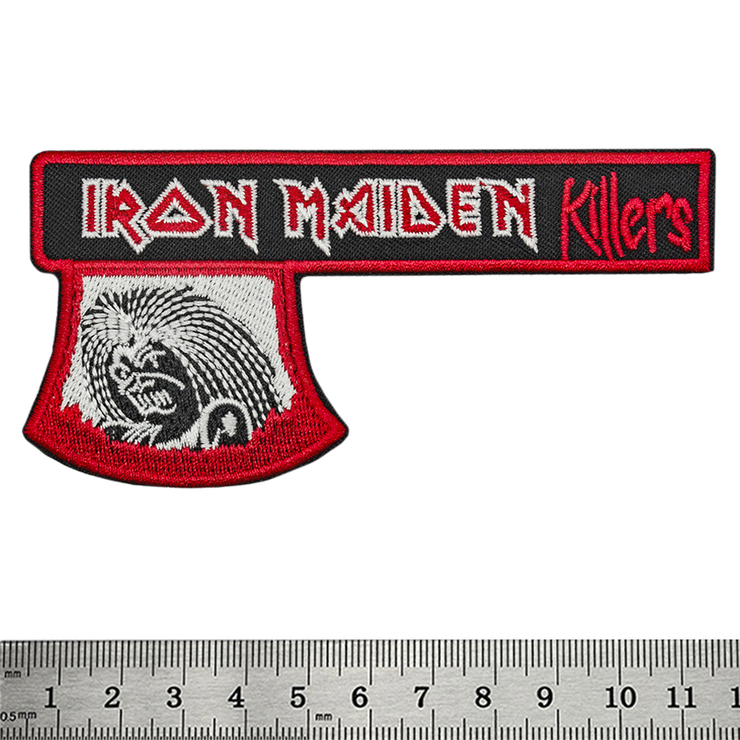 Нашивка термо Iron Maiden "Killers" (axe) (stp-083) Нашивка термо Iron Maiden "Killers" (axe) (stp-083)