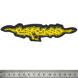 Нашивка термо Carcass (yellow logo) (stp-084)