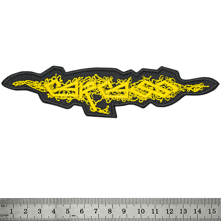 Нашивка термо Carcass (yellow logo) (stp-084) Нашивка термо Carcass (yellow logo) (stp-084)