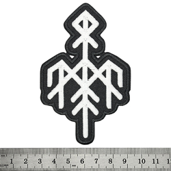 Нашивка термо Wardruna (rune logo) (stp-087)