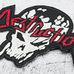 Нашивка термо Destruction (logo and skull) (stp-092) Нашивка термо Destruction (logo and skull) (stp-092)