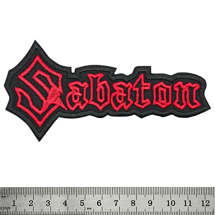 Нашивка термо Sabaton (red logo) (stp-093) Нашивка термо Sabaton (red logo) (stp-093)