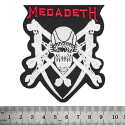 Нашивка термо (stp-094) Megadeth "Last Rites"