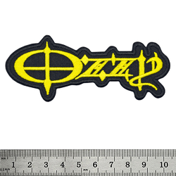 Нашивка термо Ozzy Osbourne (yellow logo) (stp-099) Нашивка термо Ozzy Osbourne (yellow logo) (stp-099)