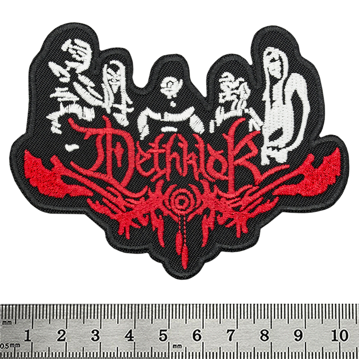 Нашивка термо Dethklok (logo and characters) (stp-104)