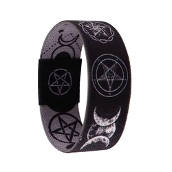 Еластичний браслет Triple Moon and Pentagram (двосторонній)
