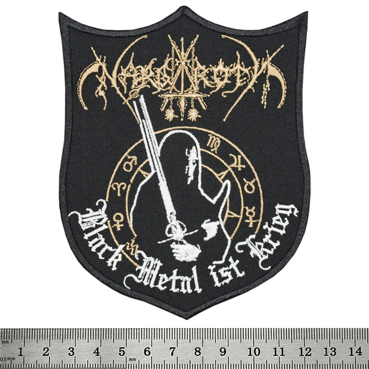 Нашивка Nargaroth "Black Metal ist Krieg" Нашивка Nargaroth "Black Metal ist Krieg"