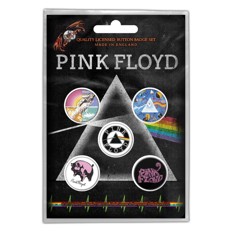 Подарочный набор значков PINK FLOYD - PRISM (iol-082) - купить значки ...