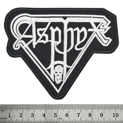 Нашивка термо (stp-109) Asphyx (logo)