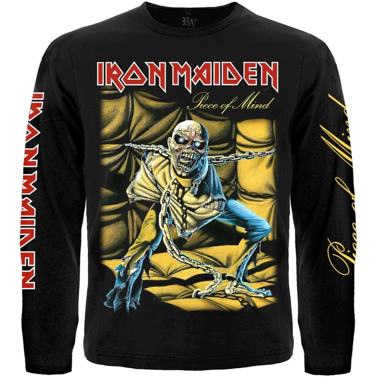 Футболка з довгим рукавом Iron Maiden "Piece of Mind" Футболка з довгим рукавом Iron Maiden "Piece of Mind"