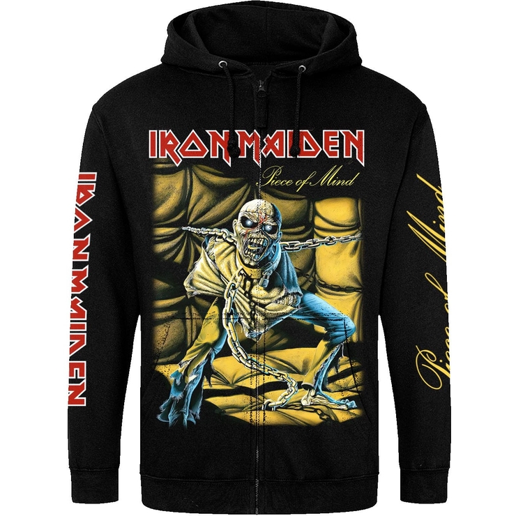 Худі на блискавці Just Hoods - Iron Maiden "Piece of Mind" Худі на блискавці Just Hoods - Iron Maiden "Piece of Mind"
