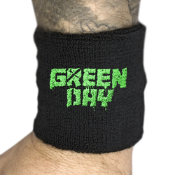 Напульсник махровый GREEN DAY - LOGO (wol-063)