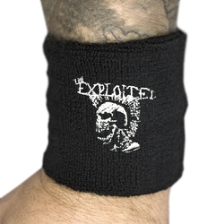 Напульсник махровый THE EXPLOITED - MOHICAN SKULL (wol-066)