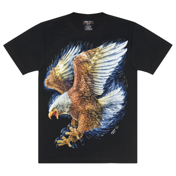 Футболка Hunting Eagle (3D, светится в темноте)