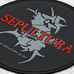 Нашивка тканая SEPULTURA - LOGO & TRIBAL S (ofp-334)