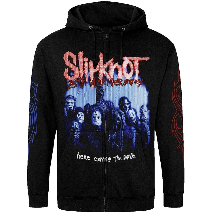 Худі на блискавці Just Hoods - Slipknot “Here Comes The Pain” Худі на блискавці Just Hoods - Slipknot “Here Comes The Pain”