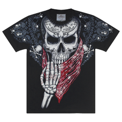 Футболка Череп с красной банданой (Rock Eagle, Total t-shirt)