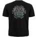 Футболка Валькнут (три черепа воронов)
