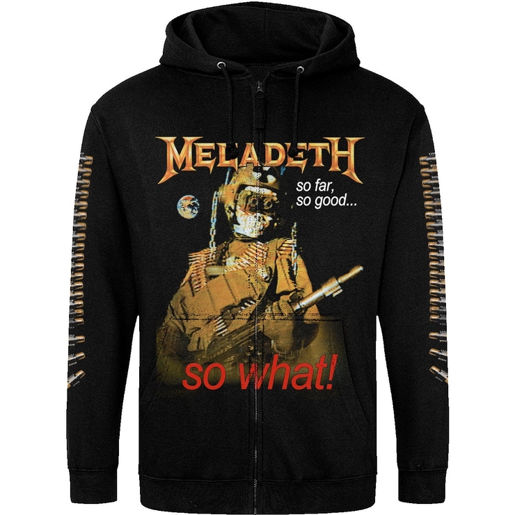 Худі на блискавці Just Hoods - Megadeth "So Far, So Good... So What!"
