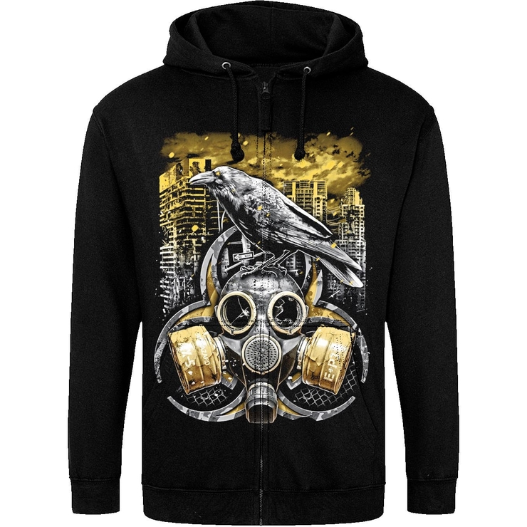 Худи на молнии Just Hoods - Biological Hazard (постапокалипсис) Худи на молнии Just Hoods - Biological Hazard (постапокалипсис)