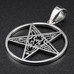 Кулон Пентаграмма - Печать Бафомета (серебро, 925 проба) (sp-239) Кулон Пентаграмма - Печать Бафомета (серебро, 925 проба) (sp-239)