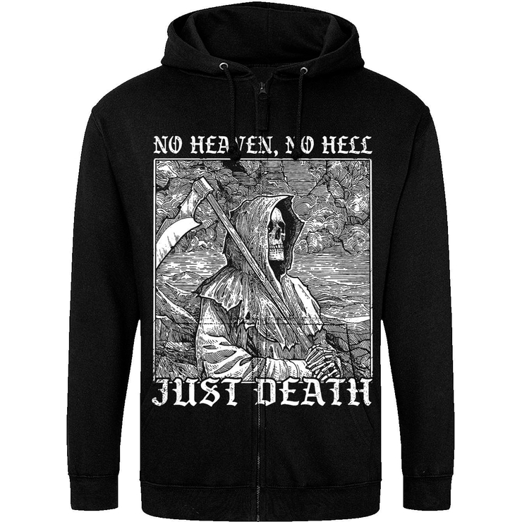 Худі на блискавці Just Hoods - No Heaven, No Hell - Just Death