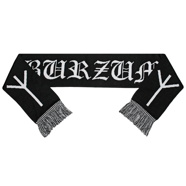 Шарф Burzum (logo with rune Algiz) Шарф Burzum (logo with rune Algiz)