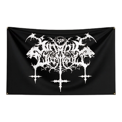 Прапор sfc-084 Satanic Warmaster (logo)