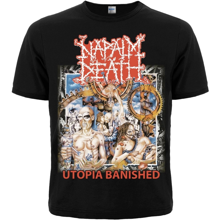 Футболка Napalm Death "Utopia Banished" Футболка Napalm Death "Utopia Banished"